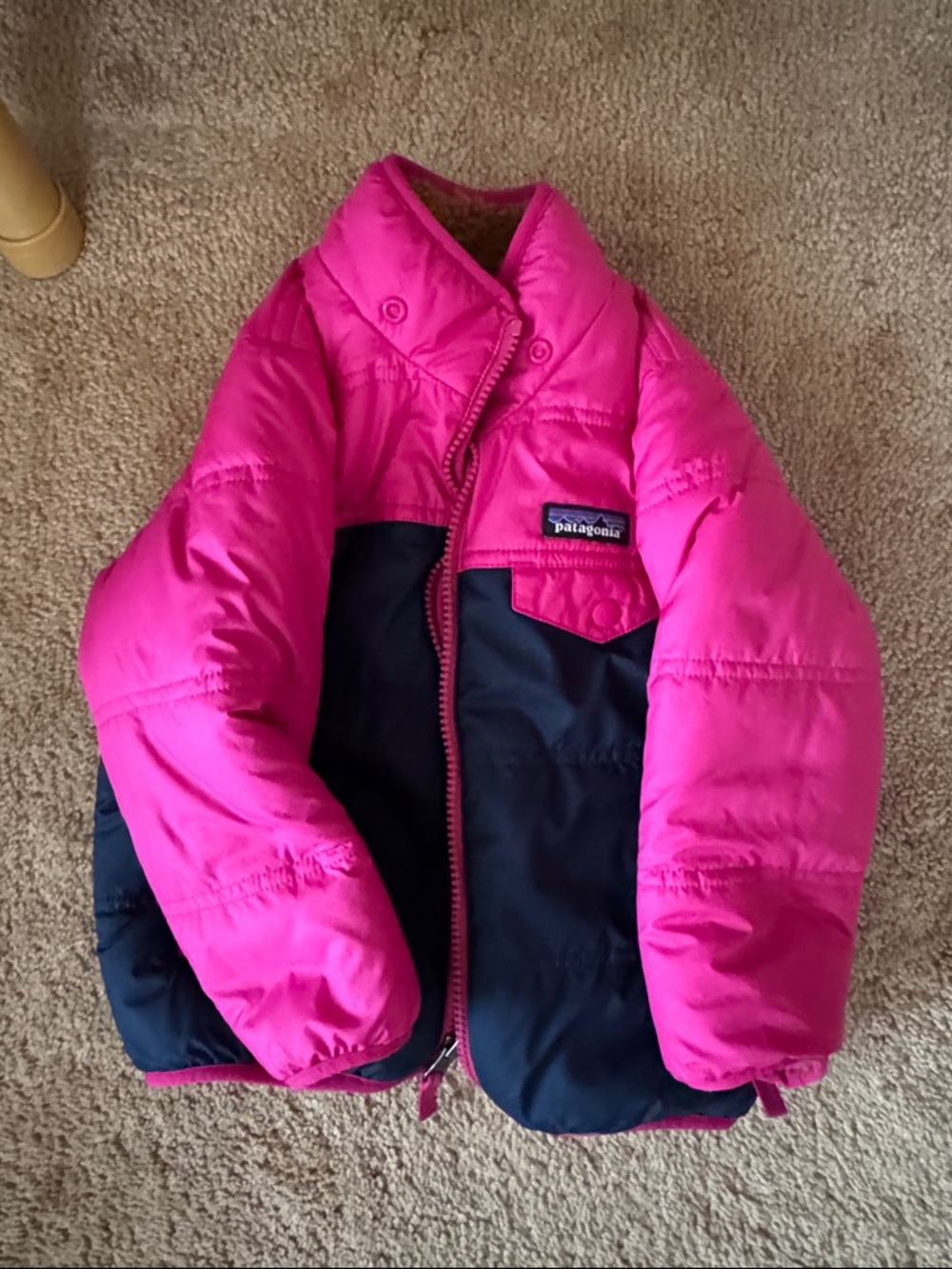 Toddler girls reversible Patagonia